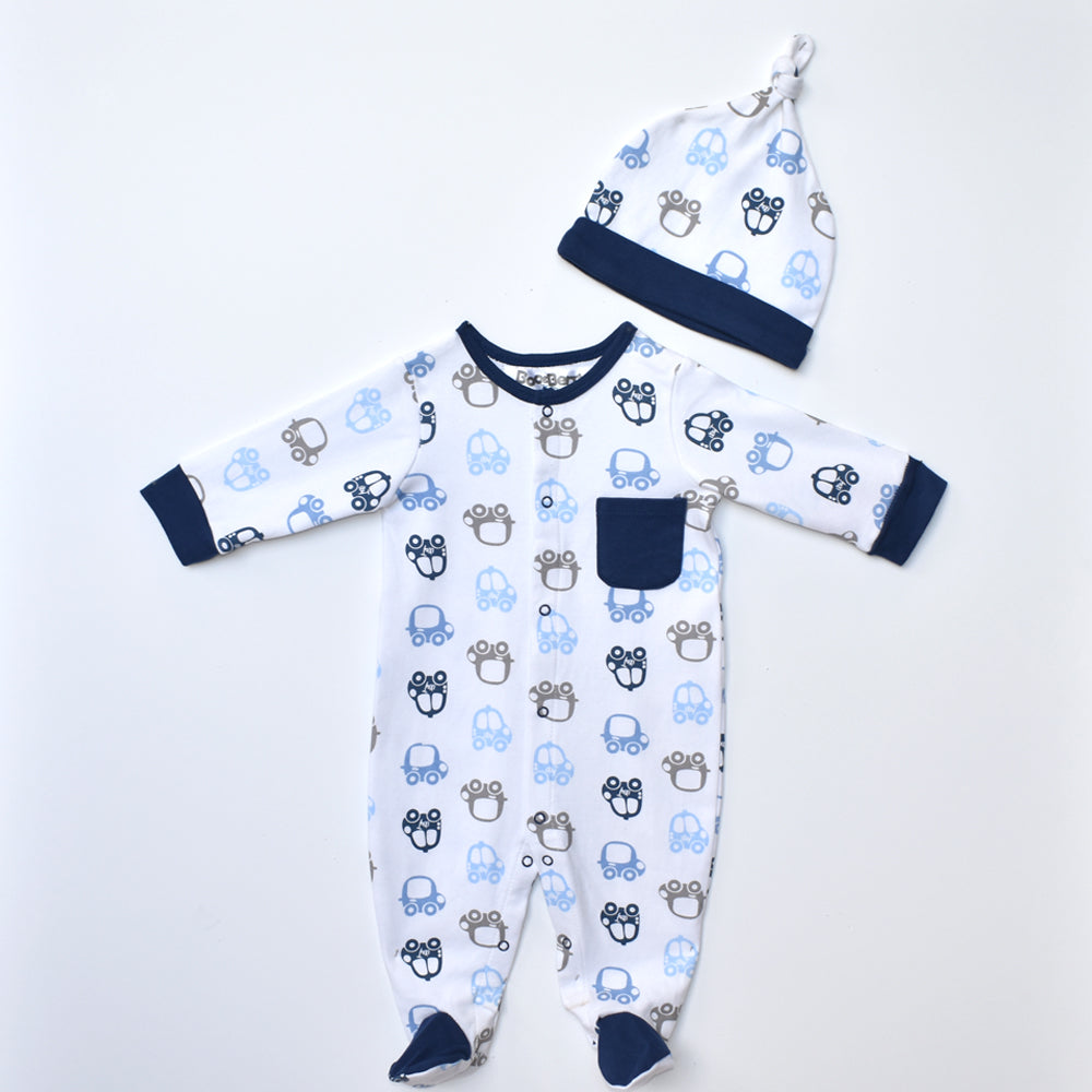 Baby Romper With Bunny