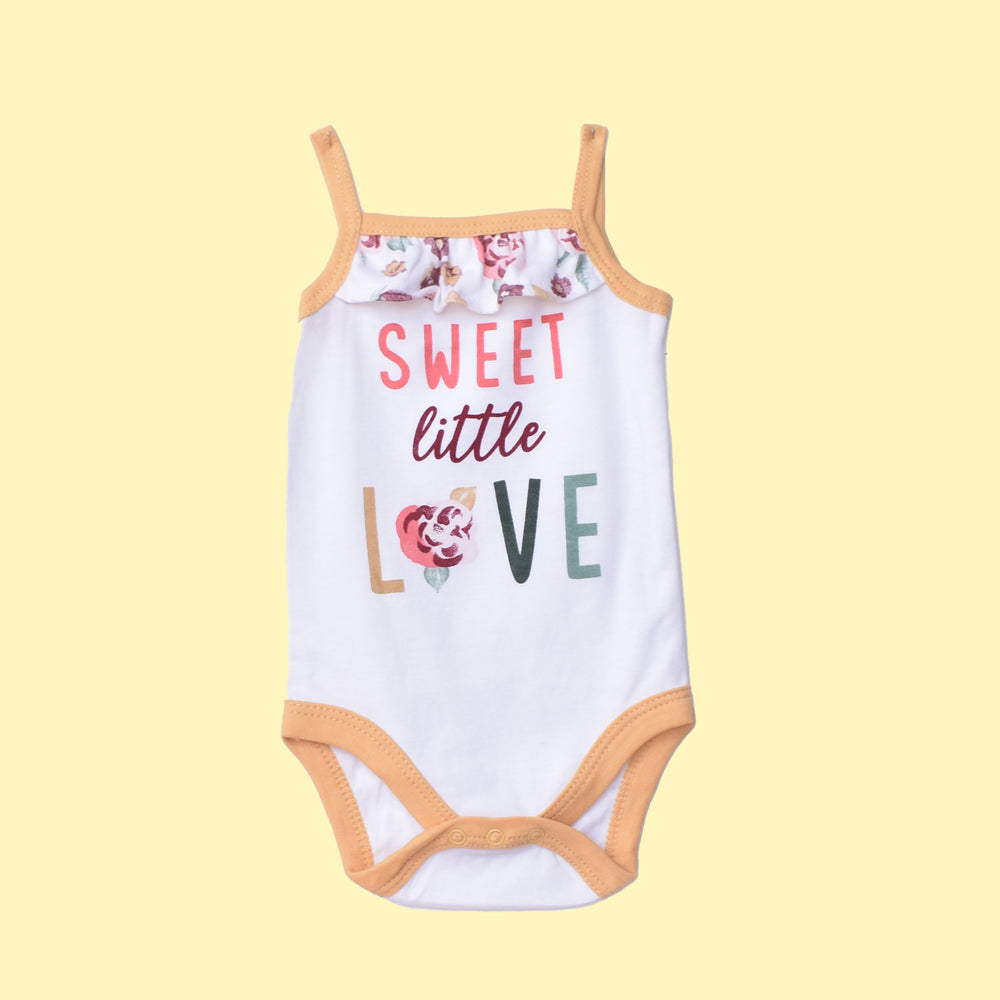 Baby Girl 3pcs Romper With Bottom