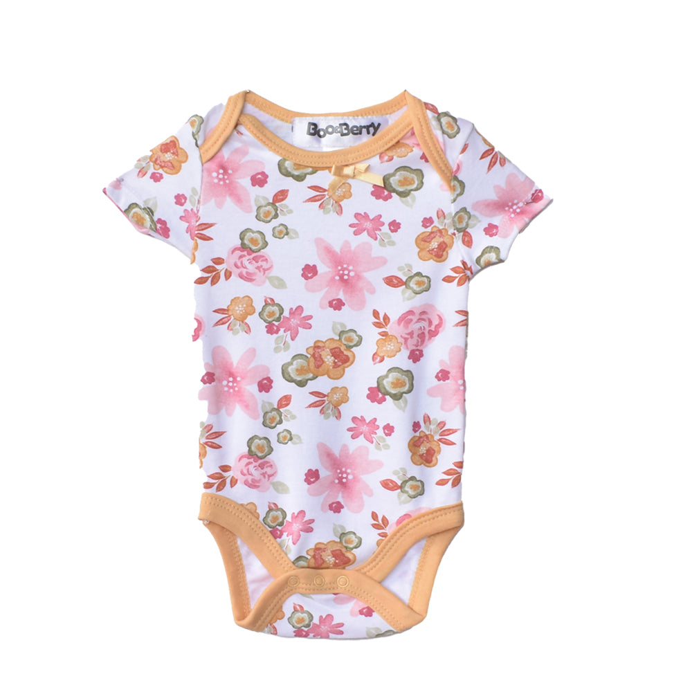 Baby Girl 3pcs Romper With Bottom