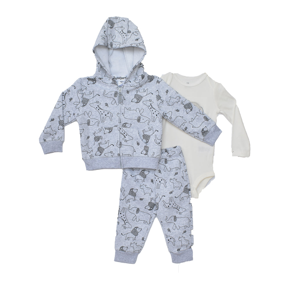 Baby Boy 3pc Winter Set