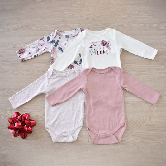 Baby 4pc Full Sleeve Romper