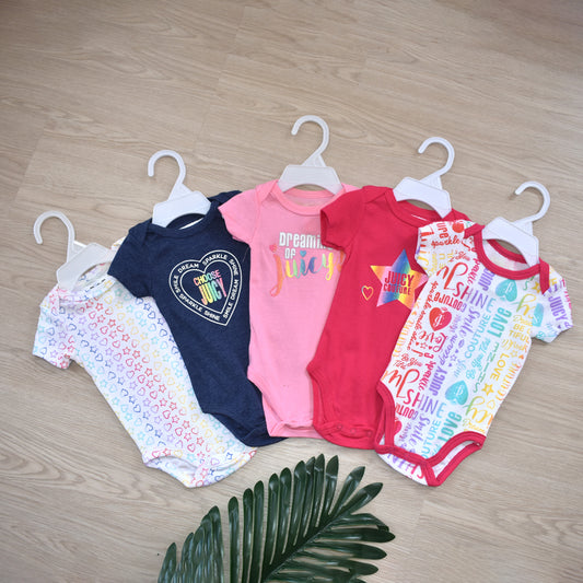 Baby Girl 5pc Romper