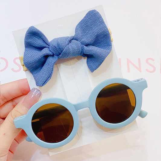 Baby Sunglasses With Bow hair Band