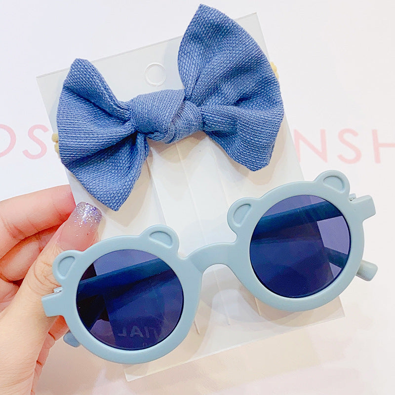 Baby Sunglasses With Bow hair Band