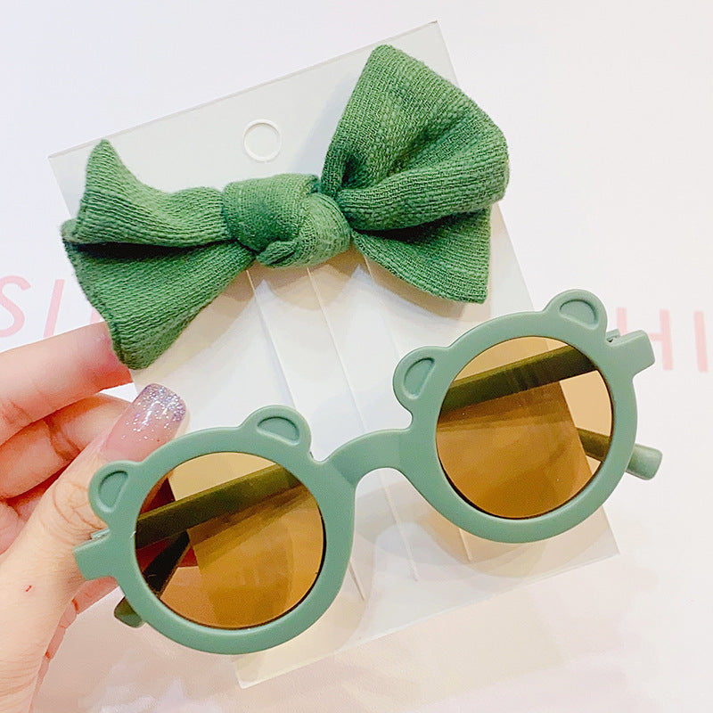 Baby Sunglasses With Bow hair Band